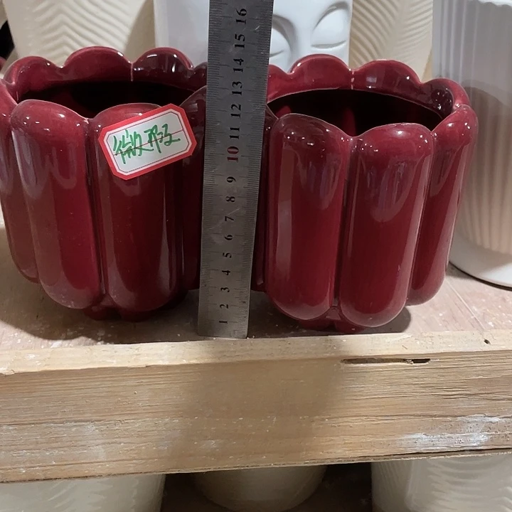 陶瓷花盆凑12米包邮瑕疵瑕疵