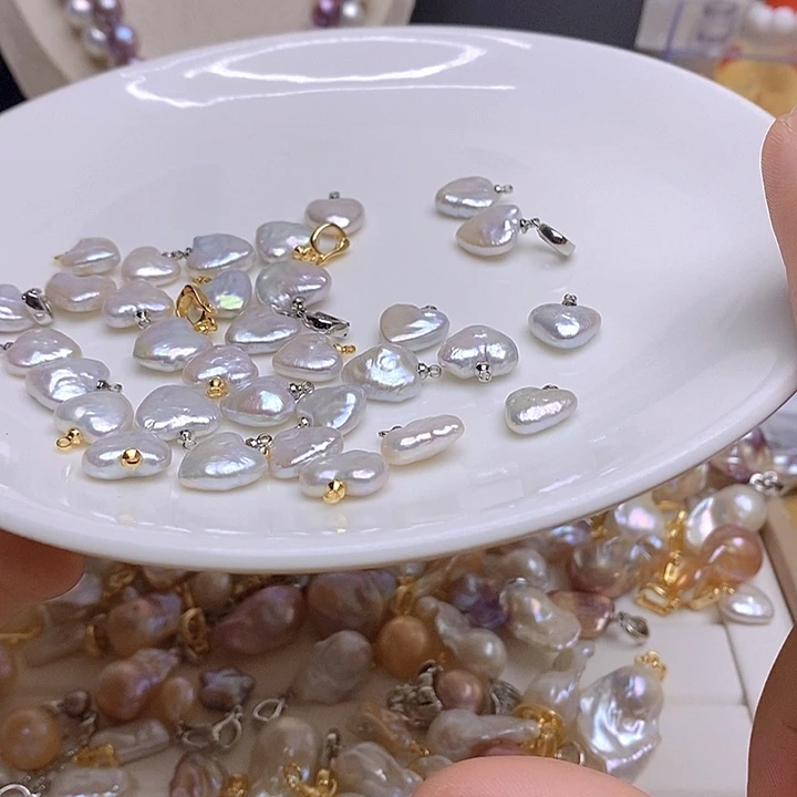 淡水珍珠银S925镶嵌颈饰251