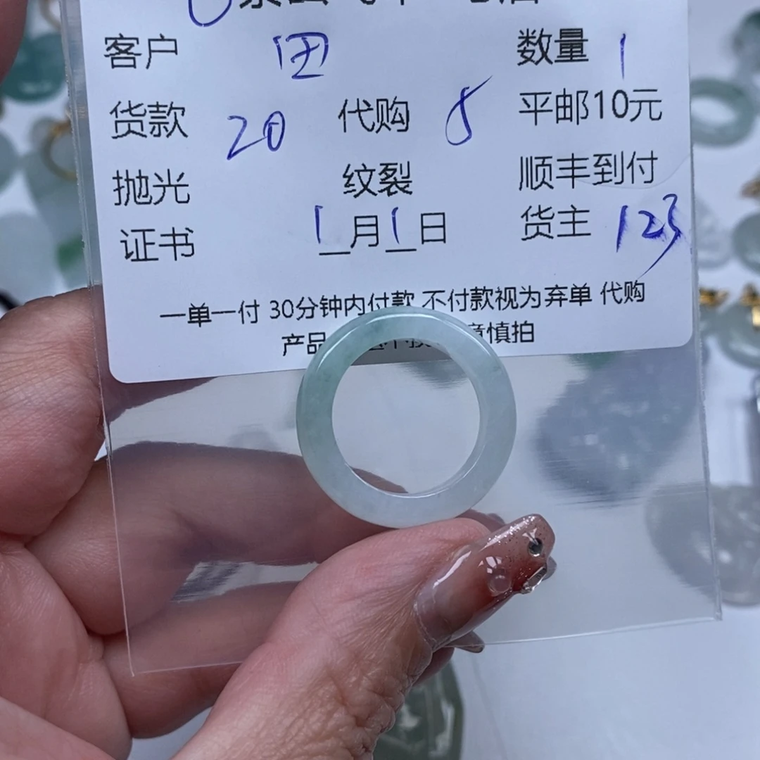 田***洋翡翠未镶嵌颈饰翡翠