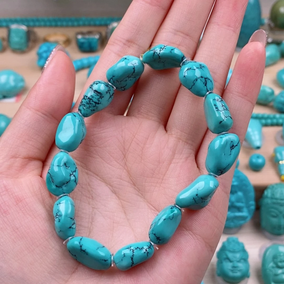 绿松石未镶嵌配饰