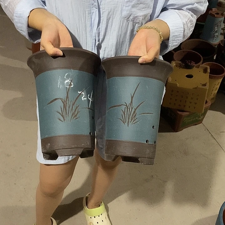 紫砂花盆紫砂花盆