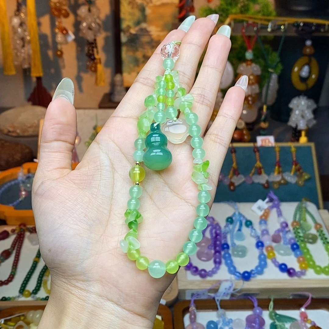 玛瑙/玉髓车挂未镶嵌挂件