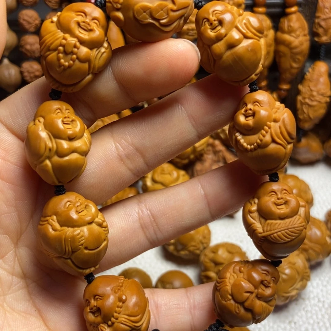 【闪购商品】手串/手链橄榄核八大弥勒