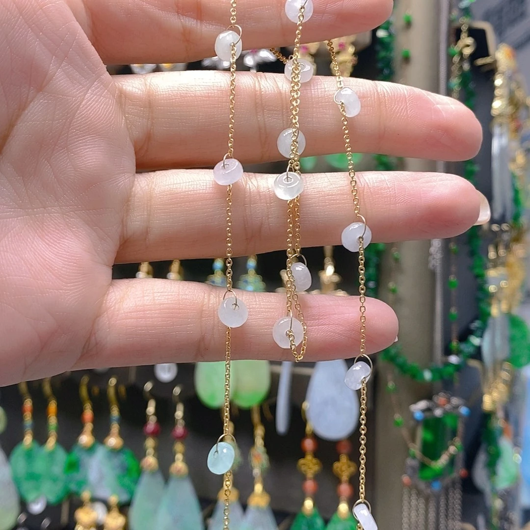 未镶嵌翡翠耳饰翡翠