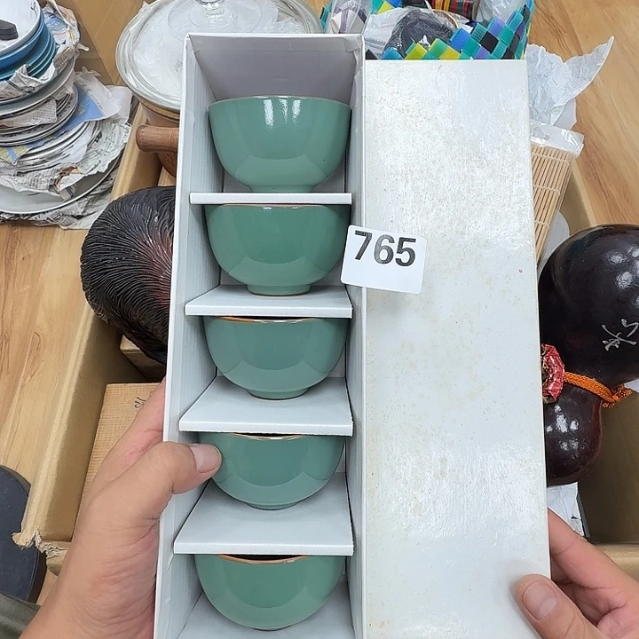 瓷片工艺品摆件瓷器摆件正能量