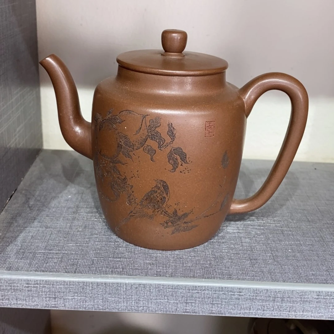 紫砂茶壶原矿手工12