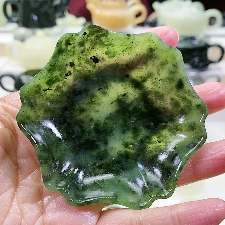 未镶嵌和田玉挂件杯垫