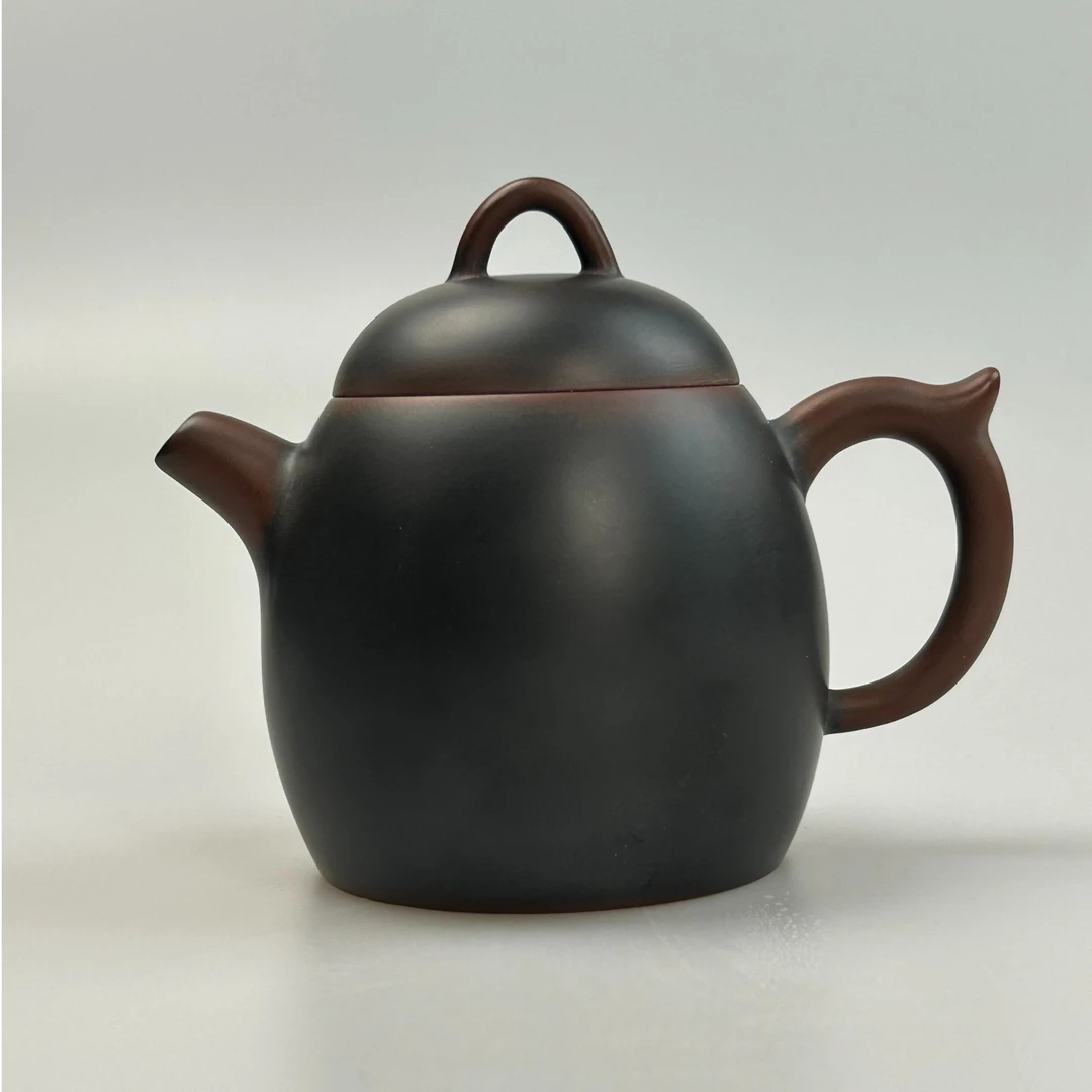 钦州坭兴陶陈钱茶壶