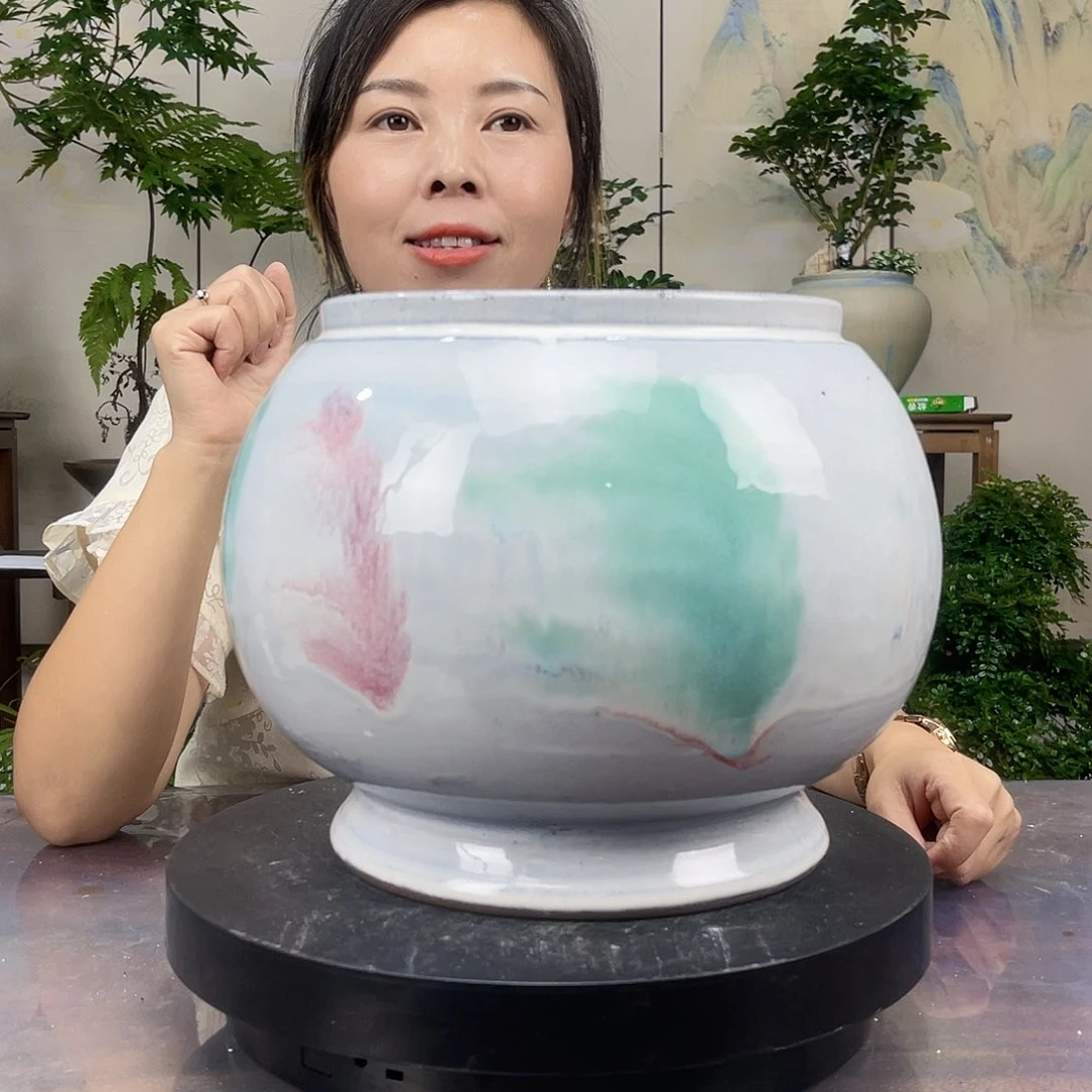 紫砂花盆王嫂花盆直播0605- 1385 高23口20