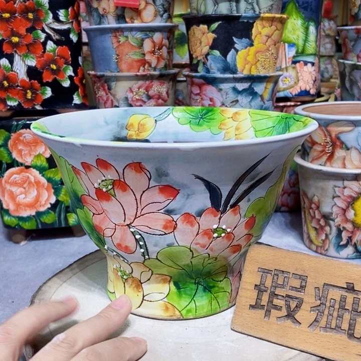 景德镇艺术手绘作品