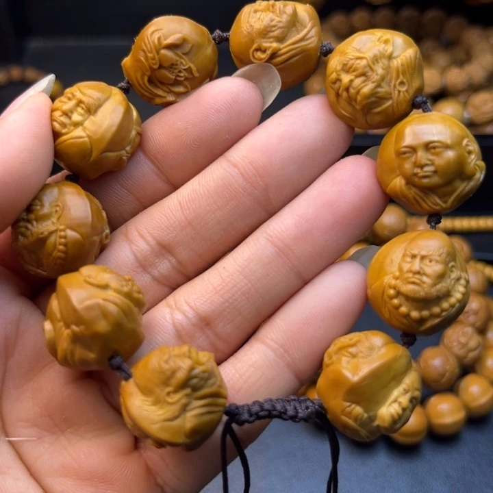 猴头核桃吊坠猴头