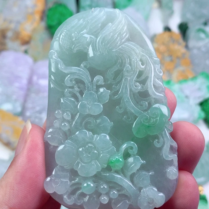 吊坠(不含链)未镶嵌翡翠