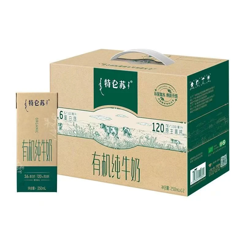 （新日期）蒙牛特仑苏如木有机苗条装