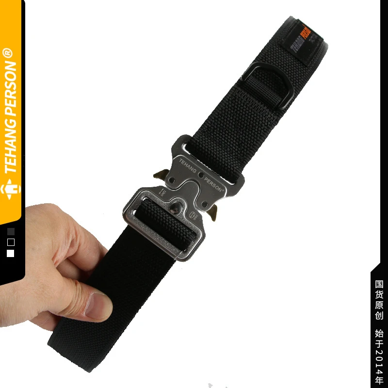 城市特行者战术腰带男款户外运动军迷眼镜蛇扣腰带作训练CS腰带