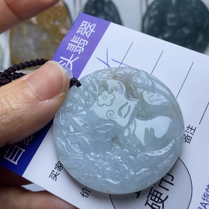 颈饰未镶嵌翡翠翡翠