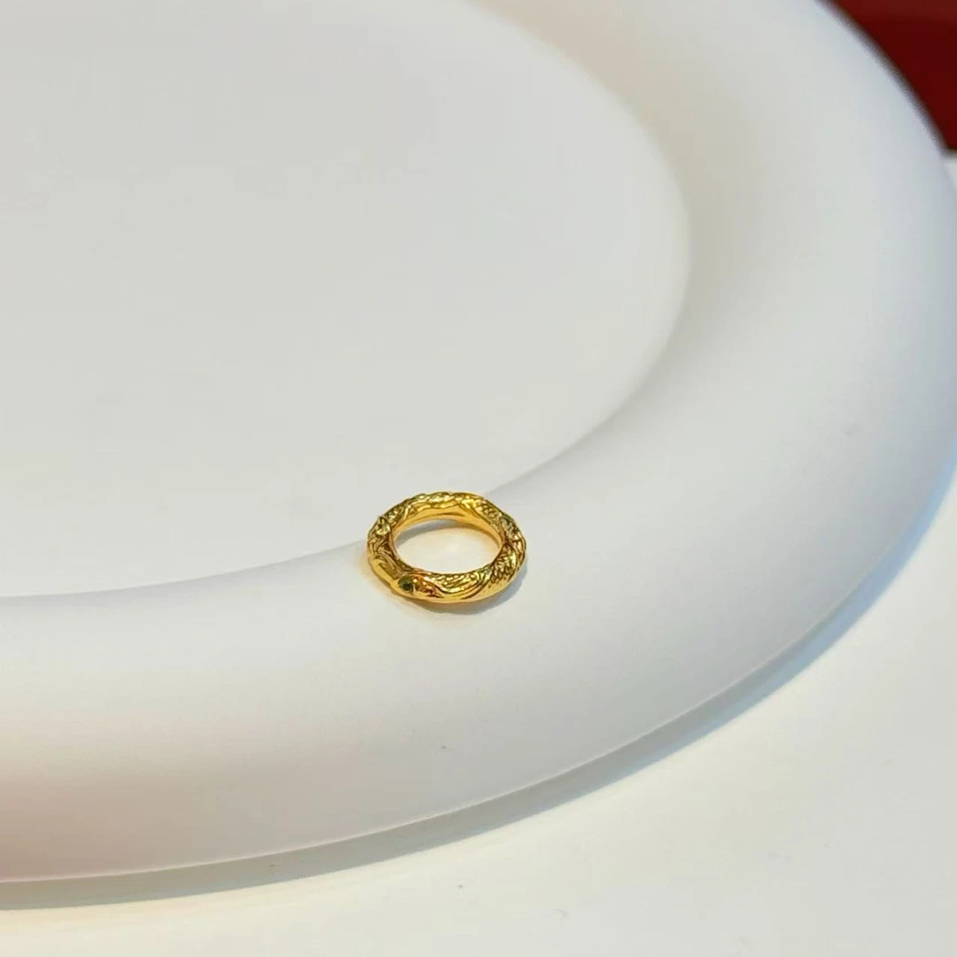 18K金哪吒乾坤圈配件（多样性发其一）HNZ10038