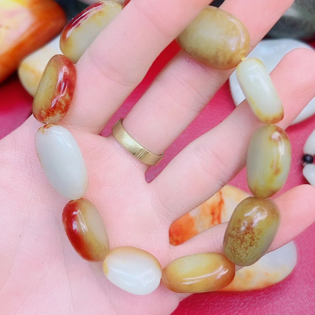 王***龙和田玉未镶嵌挂件