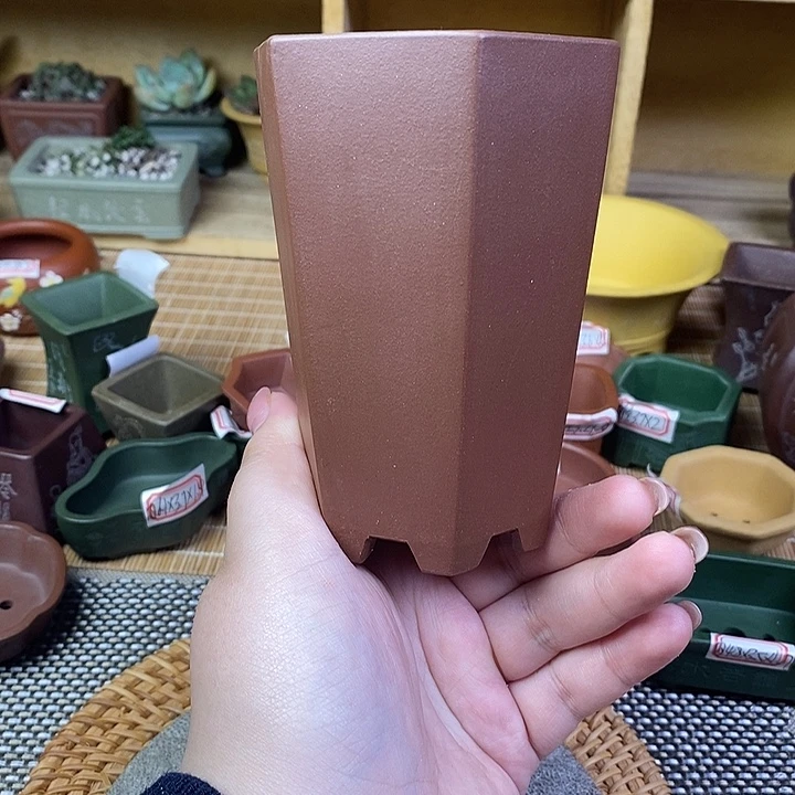 琉璃手工艺品宜兴紫砂精品花盆