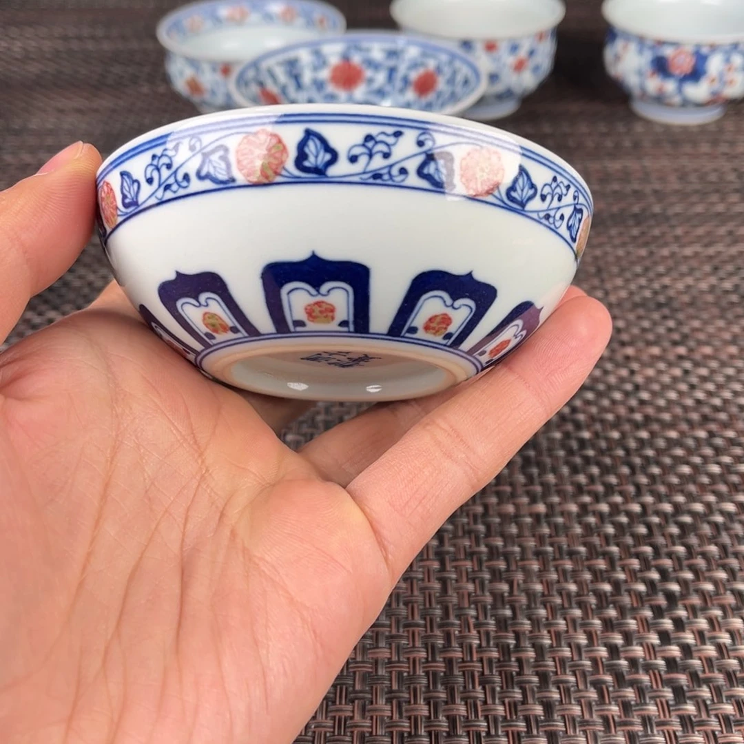 瓷片景德镇陶瓷杯子