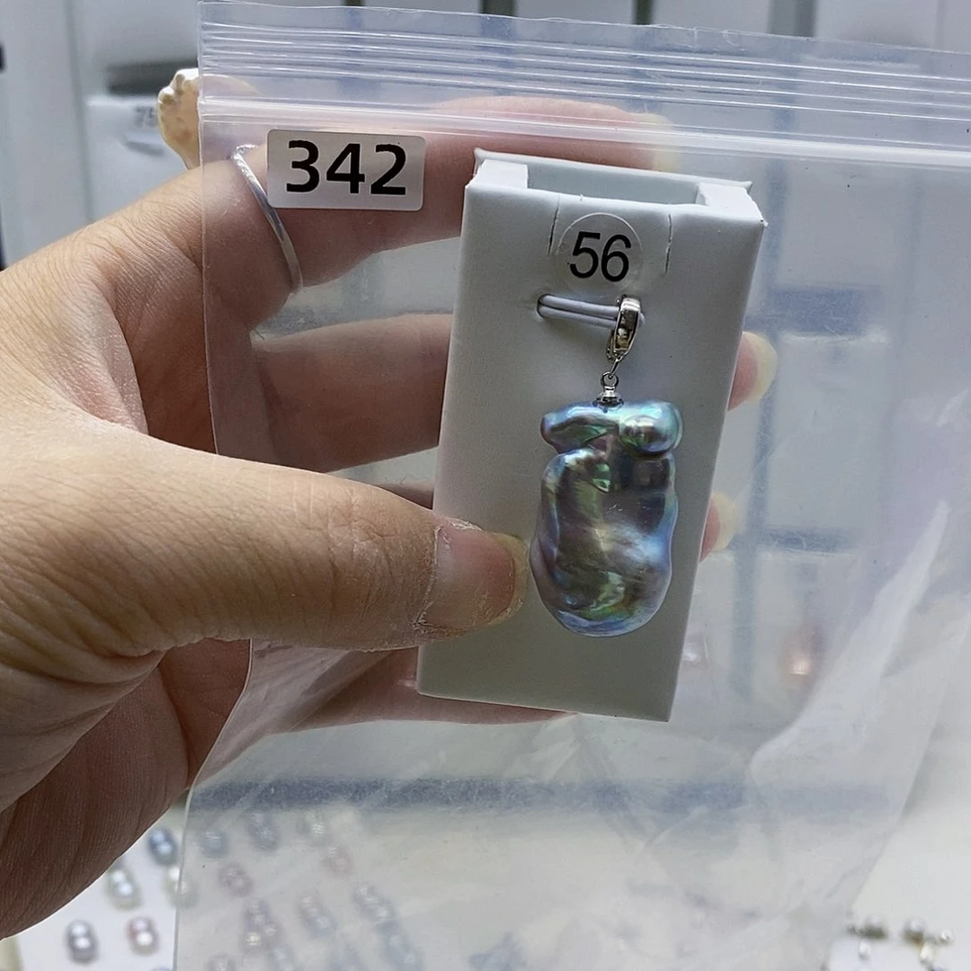 颈饰合金淡水珍珠