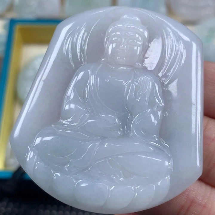 颈饰未镶嵌翡翠阿弥陀佛