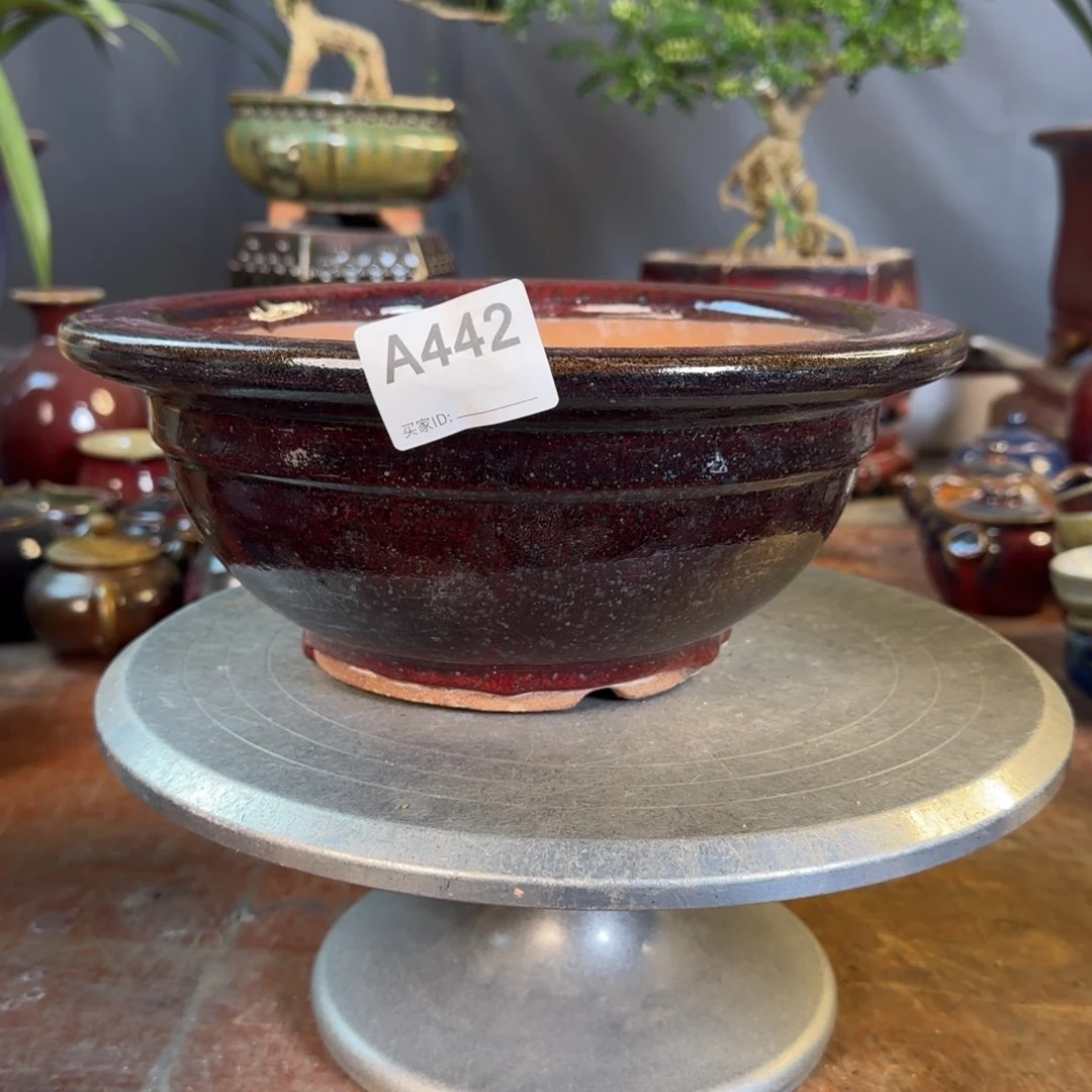 紫砂花盆小**A442