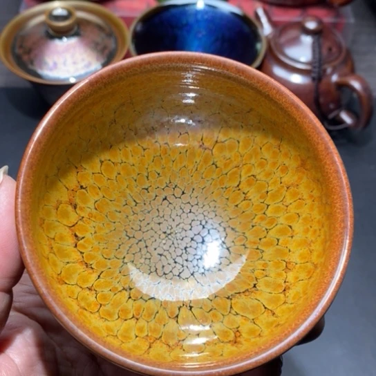 茶盏建盏主人杯茶壶盖碗品茗杯029