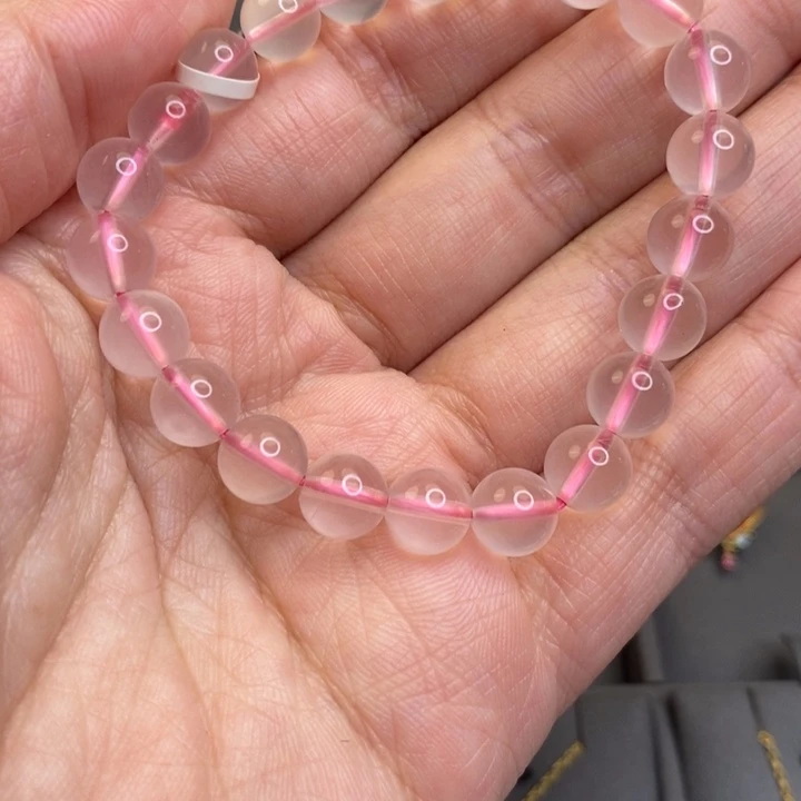 烟晶手链未镶嵌手串