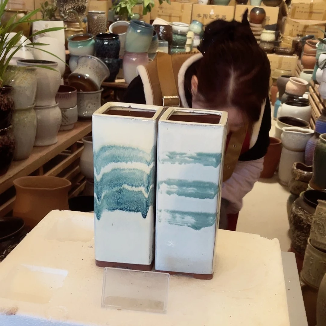 紫砂花盆高度26口径10