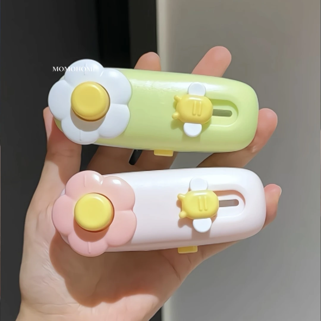 MOMO迷你封口机小型家用密封机手压式封口机零食袋子