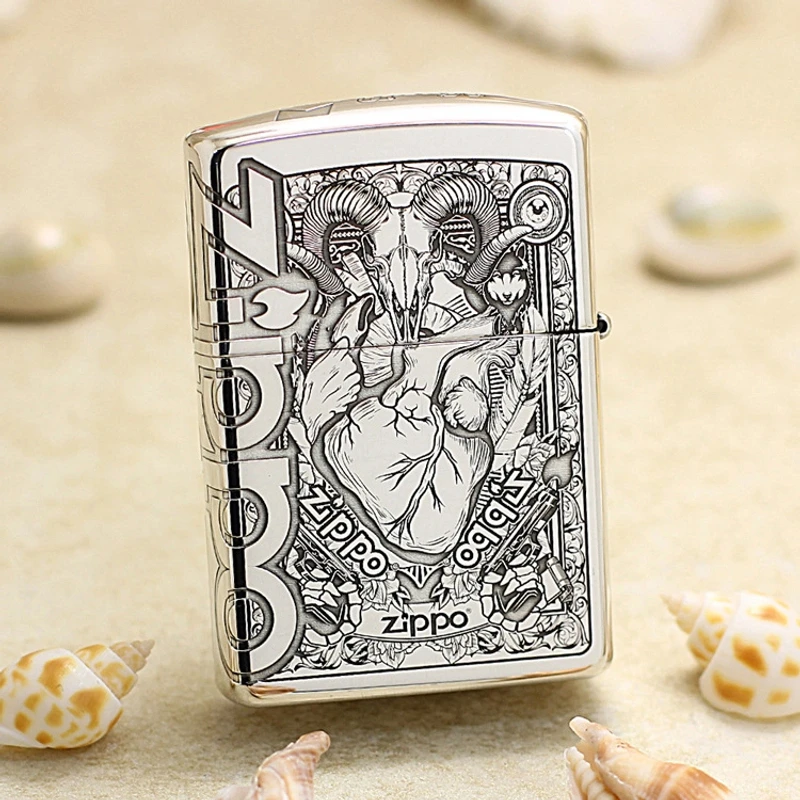 Zippo正品打火机/纯银精雕万宝路领头羊 DY9918DK【达人专属】