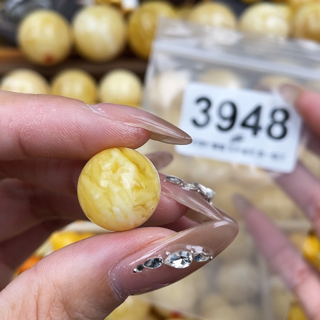 蜜蜡未镶嵌珠宝奇石16.6粉