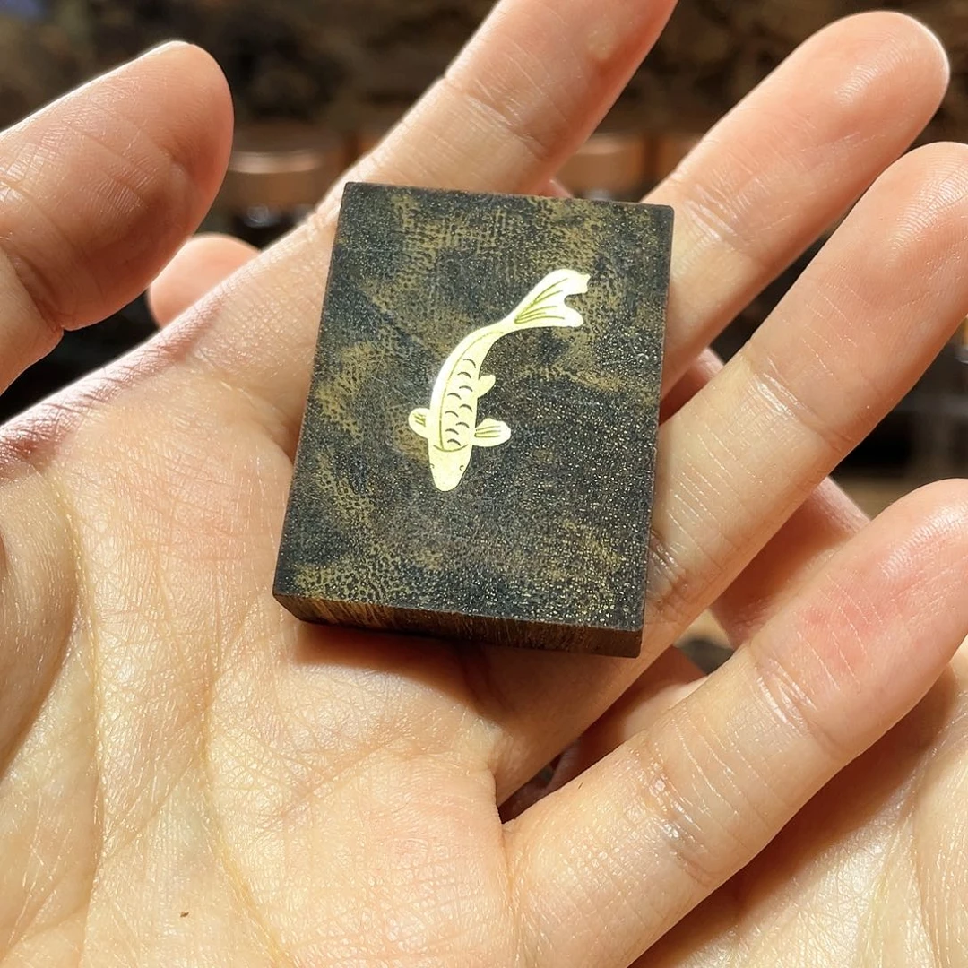 【闪购商品】沉香木吊坠如***姐越南芽庄虎斑白奇楠