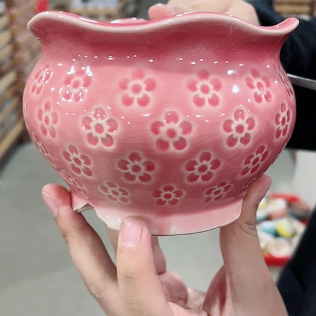 【闪购商品】陶瓷花盆凑单福利满10元发货！