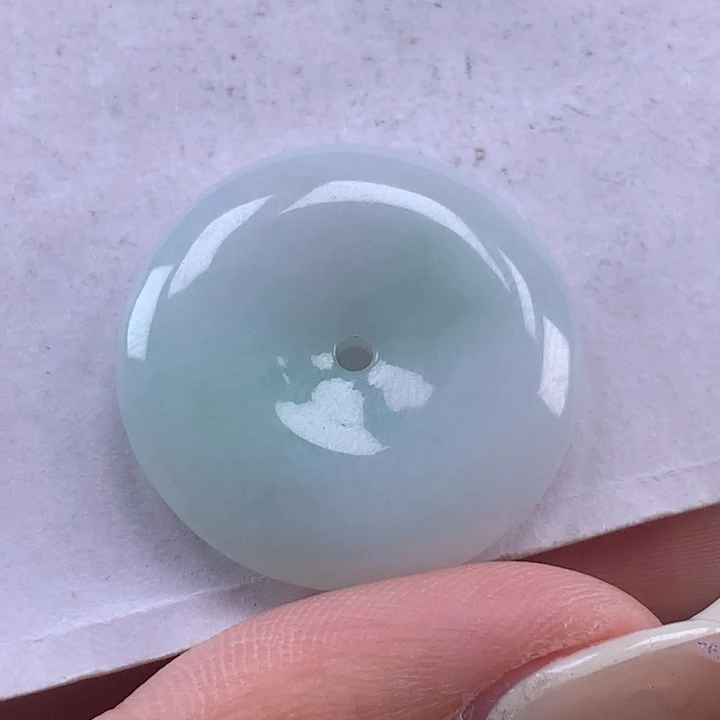 颈饰未镶嵌翡翠平安扣吊坠