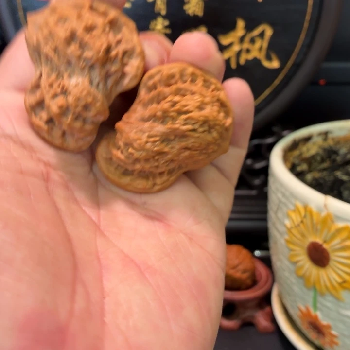把件文玩核桃鸳鸯