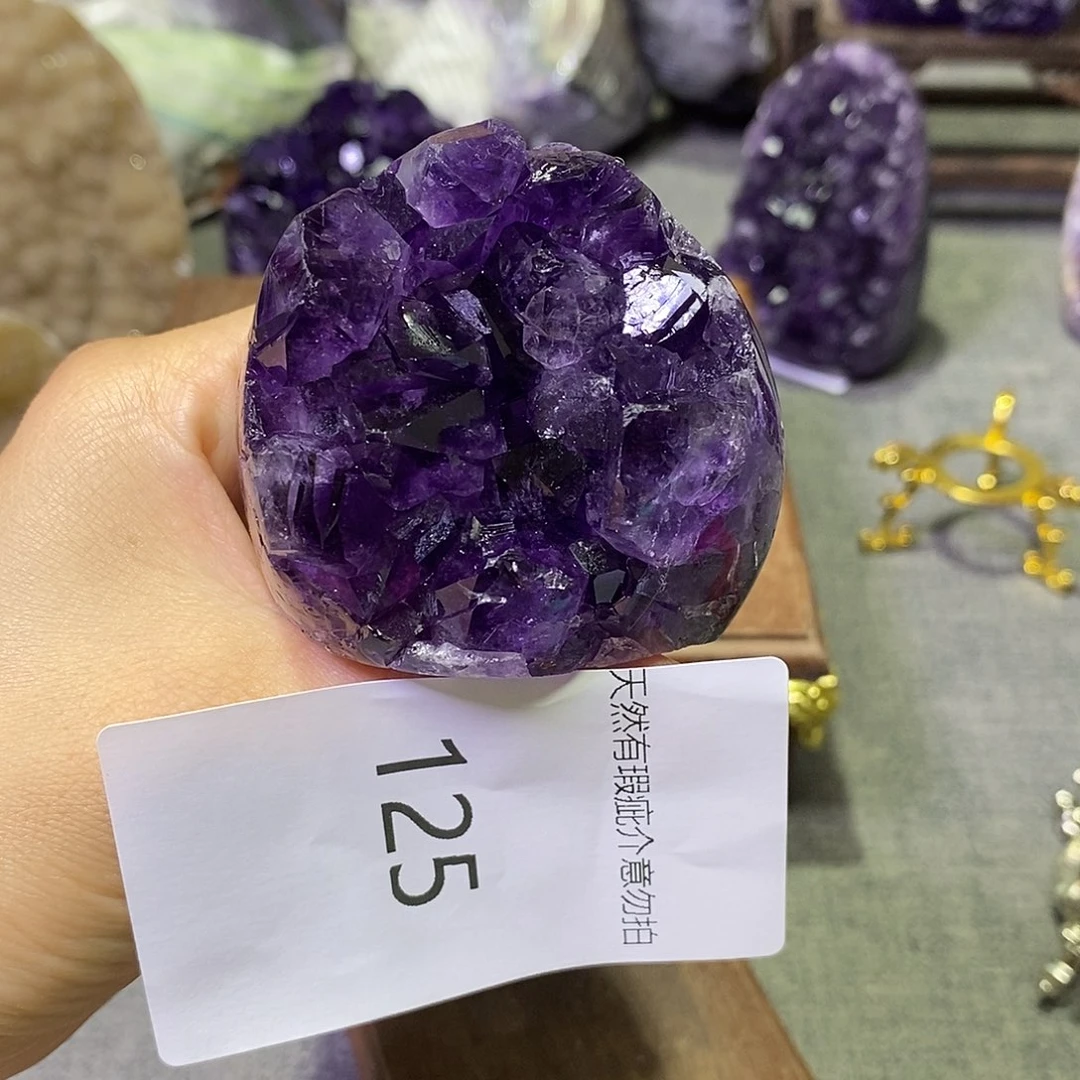 水晶珠宝半成品未镶嵌