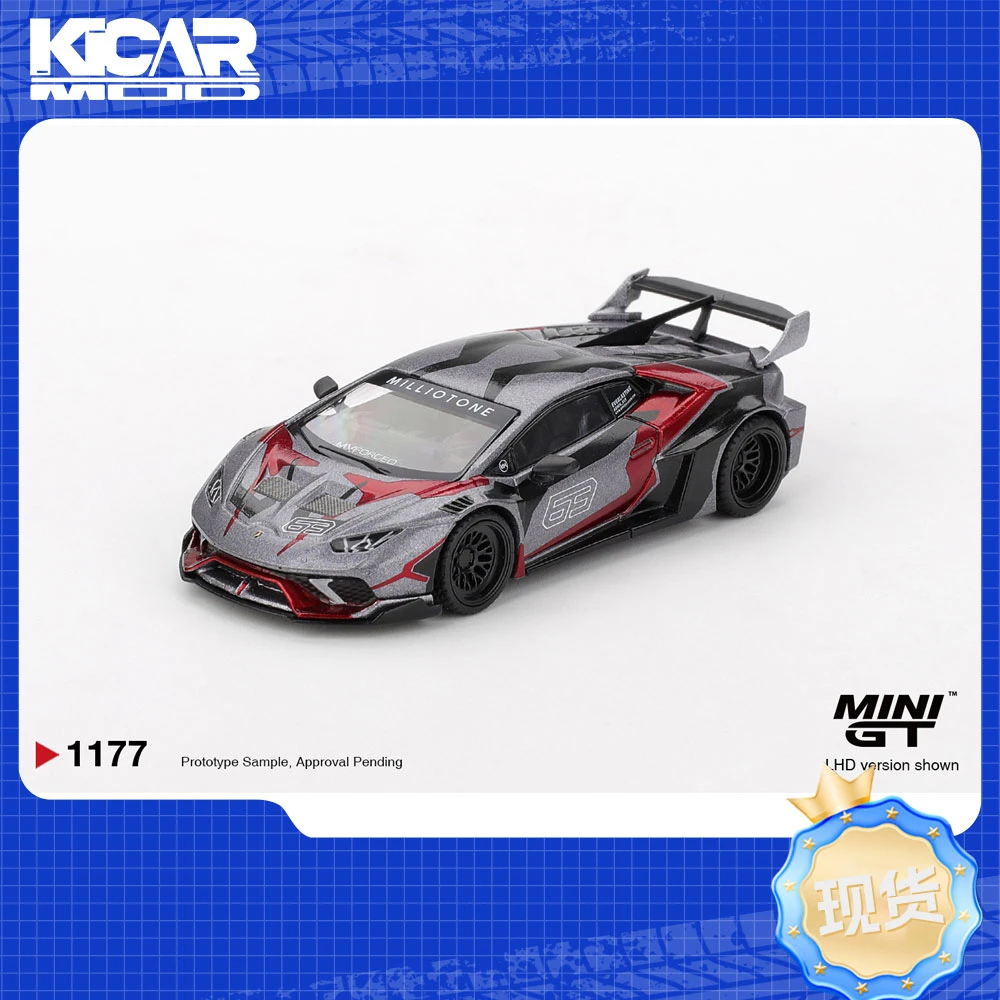 【现货】MINIGT 1:64 1177 兰博基尼 合金汽车模型
