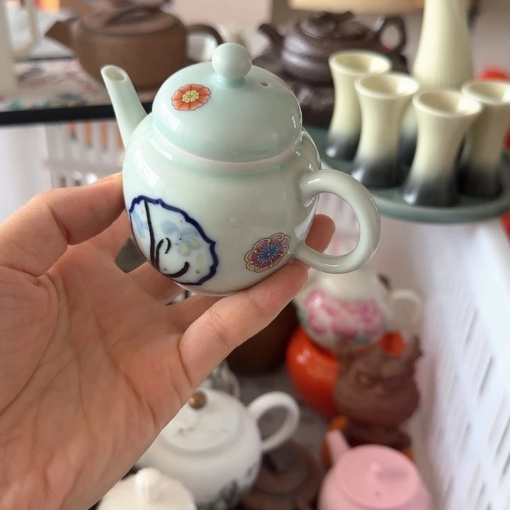 微瑕陶瓷茶具茶杯茶壶