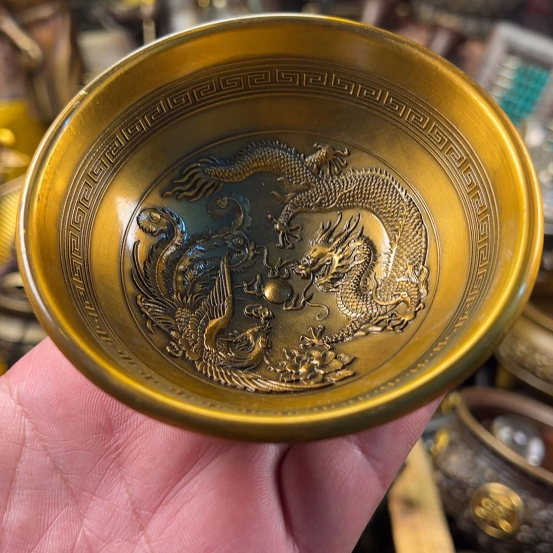茶壶香炉铜器摆件