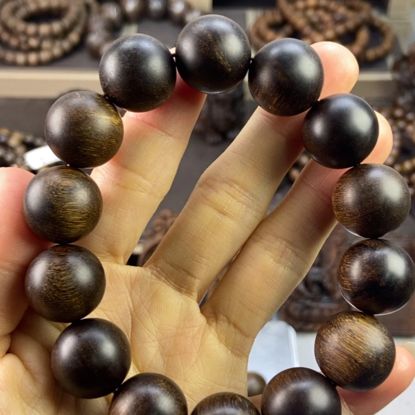 【闪购商品】沉香手串z****3越南芽庄留疤白奇楠