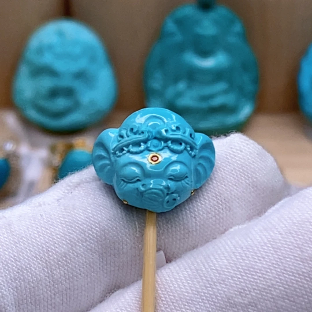 p***y绿松石未镶嵌珠宝奇石