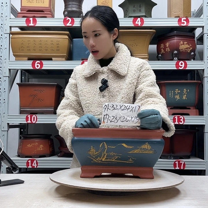 花盆紫砂紫砂花盆