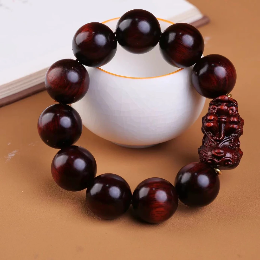 2.0高密紫檀貔貅款【带礼盒】