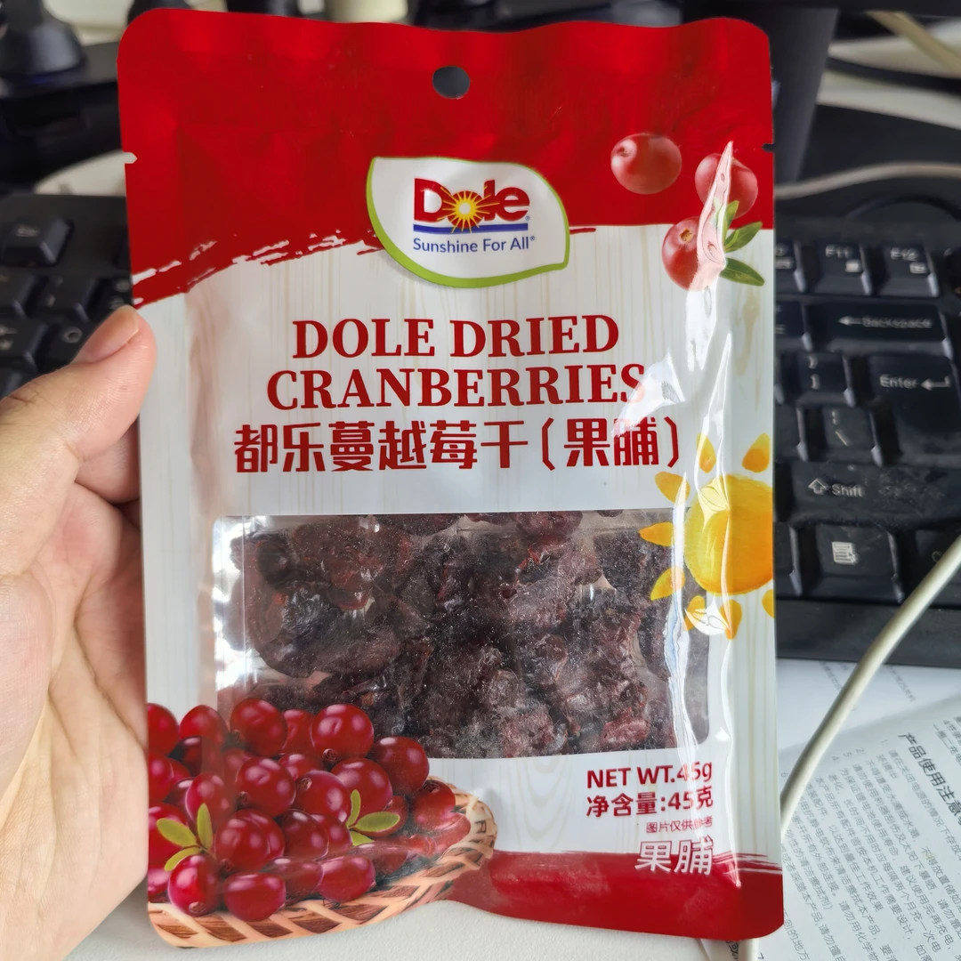 都乐蔓越莓干45克2025.9.12