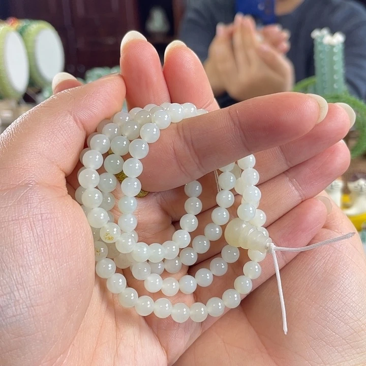 和田玉（黄玉）未镶嵌套链