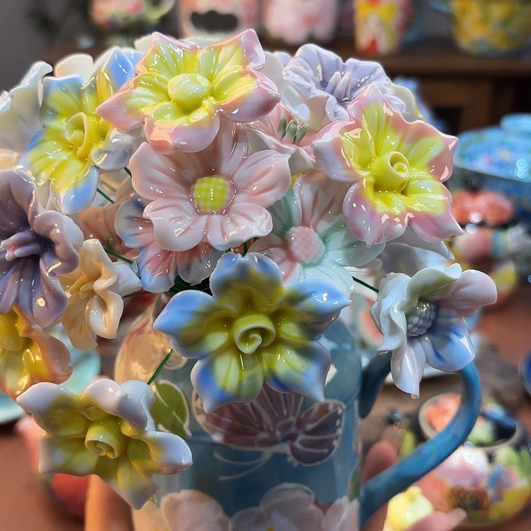 景德镇手工手绘陶瓷茶具