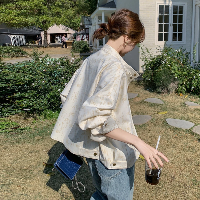 小香风立领短款外套女春季2025新款超火减龄百搭五一旅游出街衣服