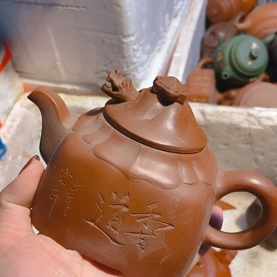全手工制作宜兴紫砂壶