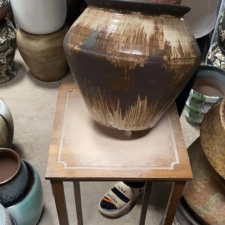 花盆紫砂口21高度25黑卡8888